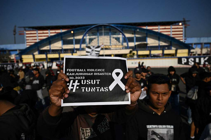 Momen Peringatan Setahun Tragedi Kanjuruhan