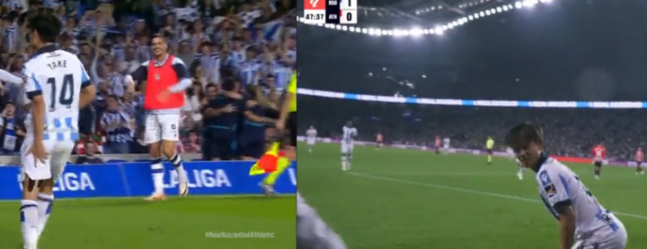 Viral! Takefusa Kubo Selebrasi Pura-pura Cedera Langsung Goyang TikTok