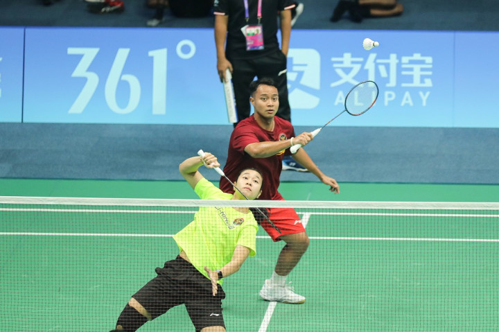 Ganda Campuran Tingkatkan Kepercayaan Diri Jelang Nomor Perorangan Bulu Tangkis Asian Games