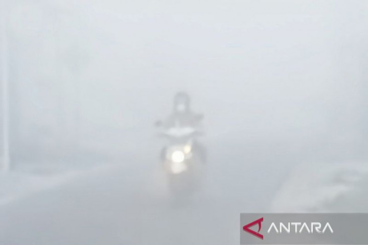 Kabut Asap di Sampit Parah, Jarak Pandang Kurang dari 10 Meter