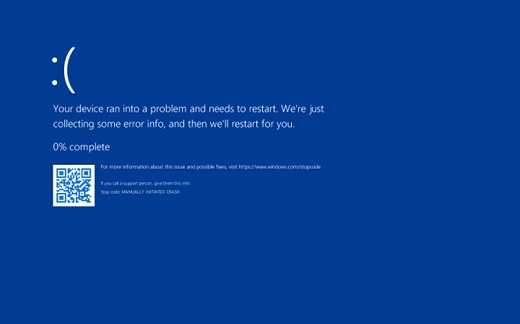 Penyebab dan Cara Mengatasi Laptop Blue Screen Windows 10