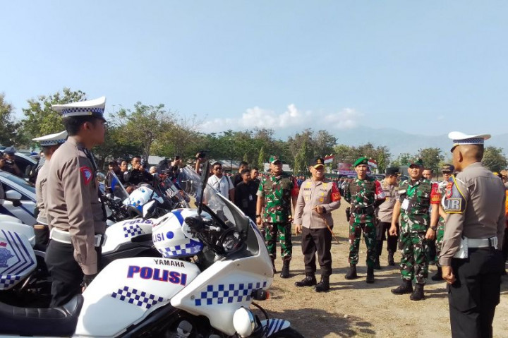 1.747 Personel Gabungan Amankan Kunjungan Kerja Wapres ke Sulteng