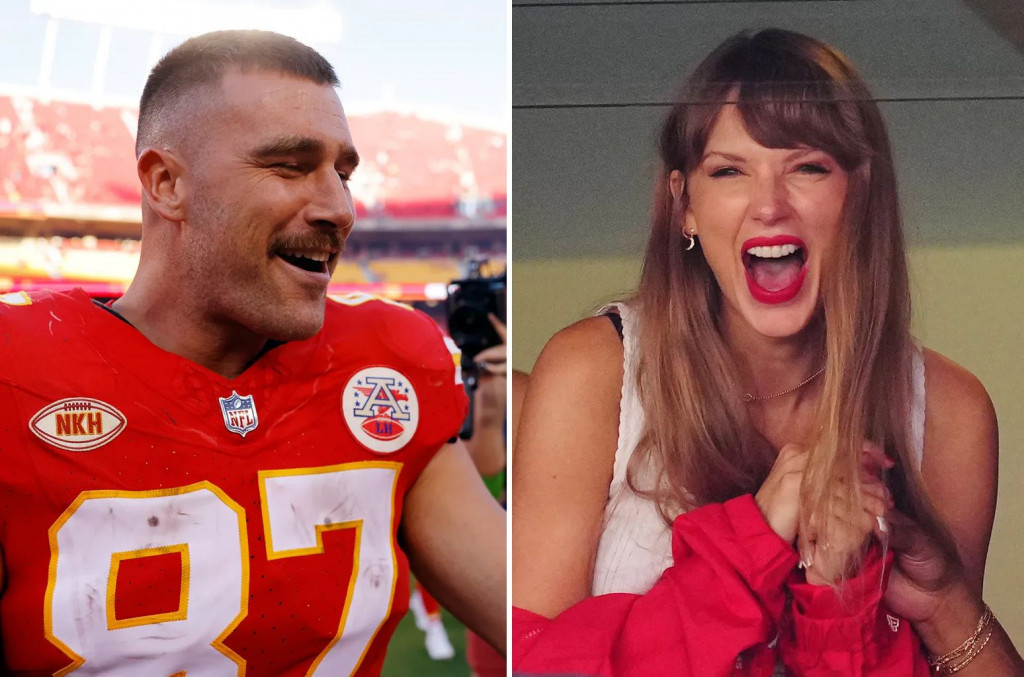 Taylor Swift dan Travis Kelce (Foto: gettyimages)