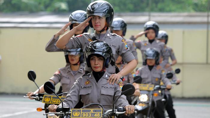 Peran Sentral Polwan Jaga Kondusifitas Pemilu 2024