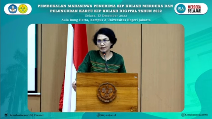 Sekretaris Jenderal (Sesjen) Kemendikbudristek Suharti. DOK YouTube Puslapdik Kemdikbud