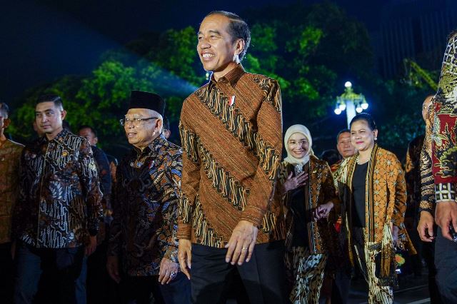 Istana Berbatik memperingati Hari Batik Nasional yang jatuh setiap tanggal 2 Oktober. (Foto: Dok. Birkom Kemenparekraf)
