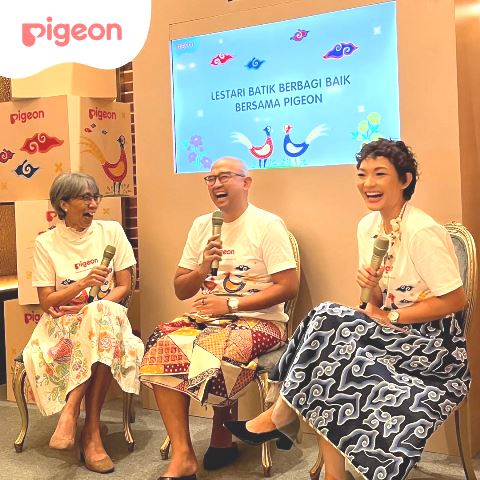 Ini ajakan Iwet agar batik selalu lestari. (Foto: Dok. Medcom.id/Aulia Putriningtias)