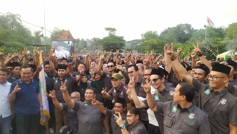 Pemuda se-Tangerang Raya Deklarasi Dukung Pasangan AMIN