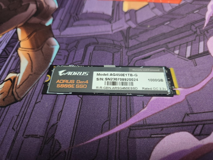 Review SSD Aorus Gen4 5000E 1TB, Kecepatan 5000 MBps