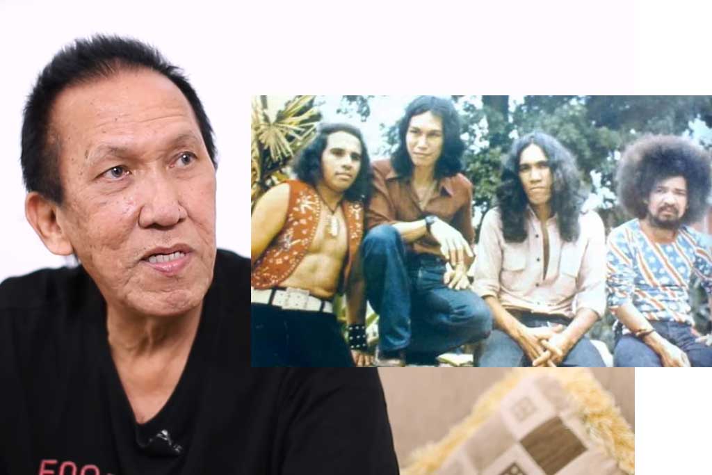 Arthur Kauanang (kiri) dan band AKA (potongan foto kanan) (Foto: Ist)