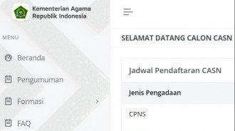 Mudahkan Informasi Pelamar, Kemenag Rilis Web Khusus CPNS