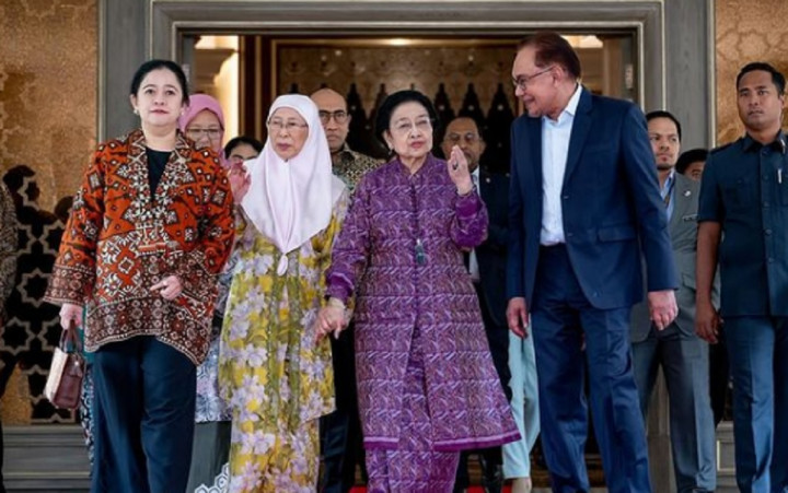 PM Malaysia Anwar Ibrahim Terima Kunjungan Megawati Bersama Puan