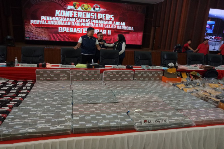 Polri Sita 407 Kg Sabu hingga 48 Kg Ganja Selama 10 Hari Operasi