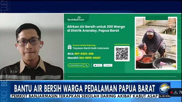 Ratusan Warga Distrik Aranday Papua Barat Tak Bisa Akses Air Bersih, Yuk Berdonasi Lewat Sini