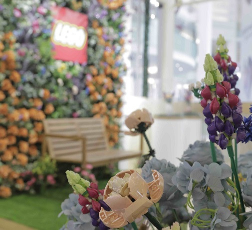 LEGO Botanical Experience Feature di Gandaria City Mall. (Foto: Dok. Istimewa)