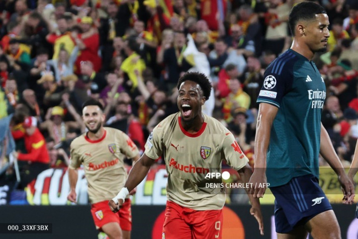 Hasil Liga Champions: Arsenal Takluk dari Lens, Sevilla Tahan Imbang PSV