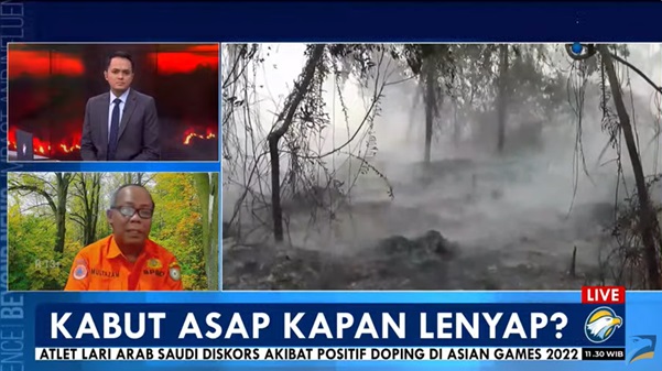 BPBD mencatat 6.837 titik di Kotawaringin Timur ?hingga pukul 15.00 WIB, Selasa, 3 Oktober 2023. Metro TV