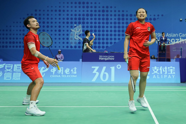 Banyak Bikin Kesalahan, Rinov/Pitha Terhenti di 16 Besar