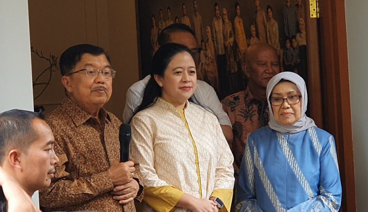 Bertemu Puan Maharani, JK Akui Bahas Pilpres 2024