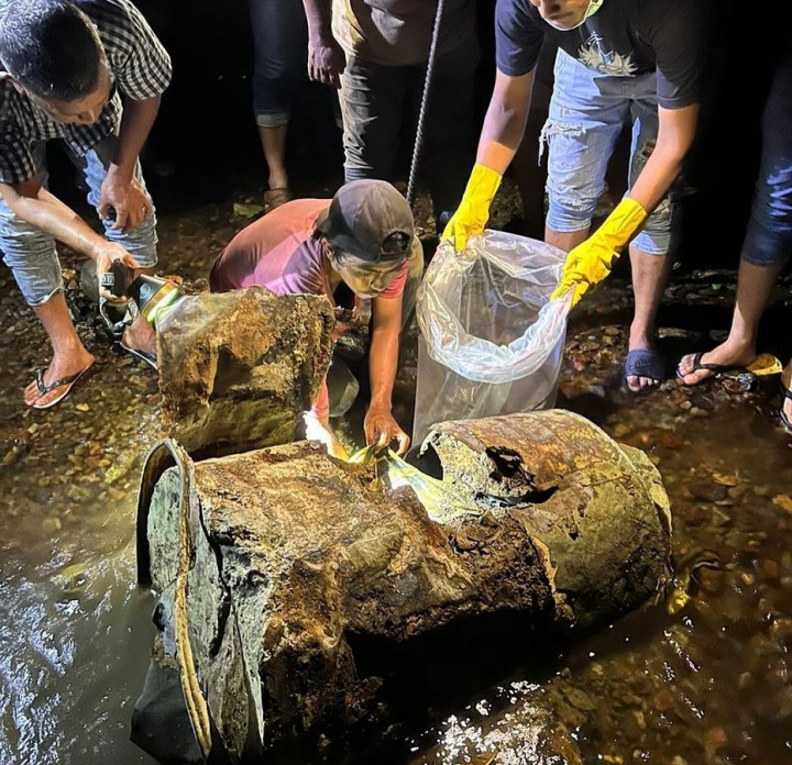 Kerangka Manusia Ditemukan Tercor dalam Drum, Warga Aceh Besar Diimbau Melapor Jika Kehilangan Keluarga