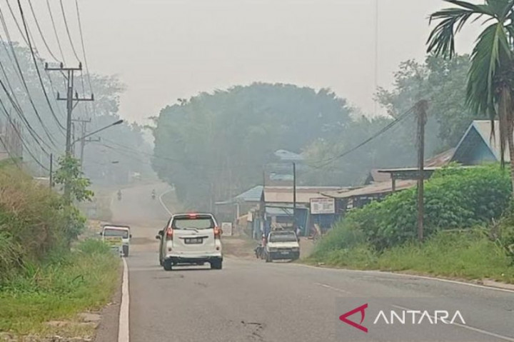 Jam Sekolah di Barito Timur Dikurangi Akibat Kabut Asap