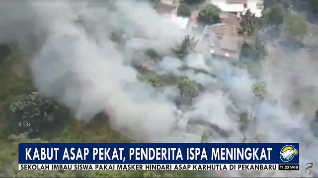 3.208 Warga Kotawaringin Timur Terkena ISPA Akibat Karhutla