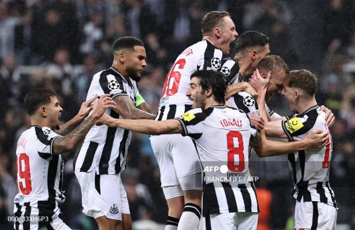Hasil Liga Champions: Newcastle Libas PSG 4-1, Milan Imbangi Dortmund