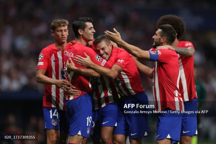 Hasil Liga Champions: Atletico Tekuk Feyenoord, Lazio Curi Kemenangan di Kandang Celtic