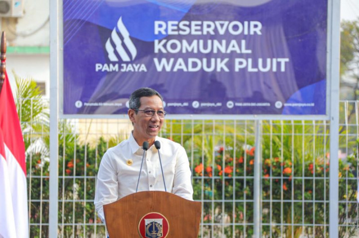 Dorong Ketersediaan Air Bersih, Reservoir Komunal Muara Baru Resmi Beroperasi