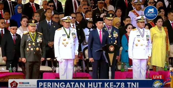 Jokowi: TNI Harus Jaga Tingkat Kepercayaan Masyarakat yang Tinggi