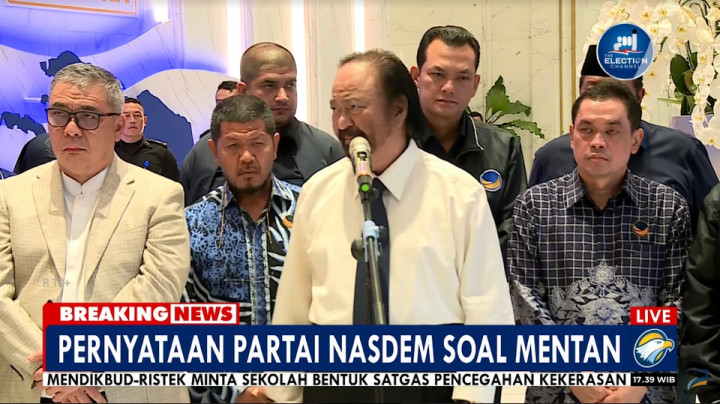 Surya Paloh Pastikan SYL Hargai Proses Hukum dan Kooperatif