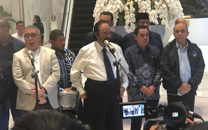 Kasus Mentan Syahrul Bebas Politisasi, Surya Paloh: Apa Ada Garansi?