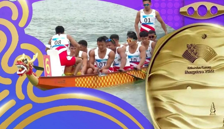 Breaking News: Indonesia Tambah Emas dari Perahu Naga!