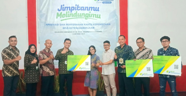 Lingkungan RT di Semarang Bikin Gerakan Gotong Royong Jimpitan, Semua Warganya Terdaftar di BPJS Ketenagakerjaan