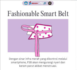 Mahasiswa UB Bikin Sabuk Pintar FSB untuk Redakan Nyeri Perut Saat Menstruasi