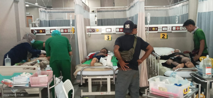 Pekerjaan Normalisasi Kali Serua Tangsel Makan Korban