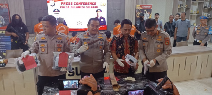 Kabur ke Palu, 6 Pelaku Penyerangan Maut di Gowa Ditangkap