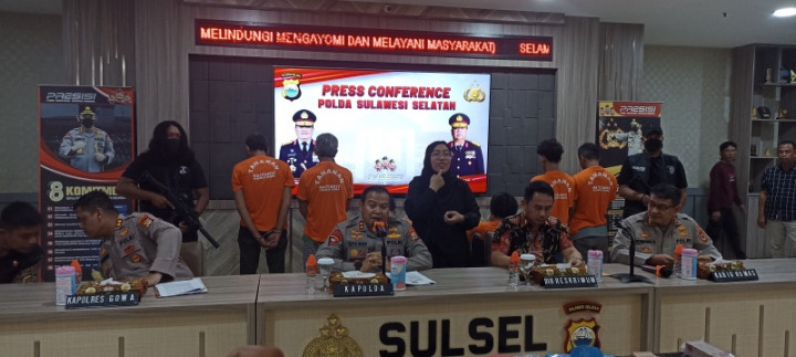 2 Pembunuh Warga di Gowa Merupakan Residivis Kejahatan Jalanan