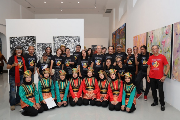 20 Seniman Indonesia-Thailand Ikuti Pameran Lukisan Bersama di Bangkok