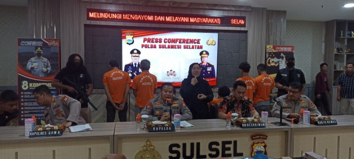 Polisi Ungkap Motif dan Peran 6 Pelaku Pembunuhan 3 Warga di Gowa