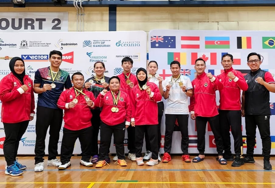 6 Indonesian badminton athletes succeed in Australia