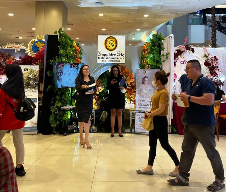Hadir di Love & Glamour Wedding Expo 2023, Sapphire Sky Hotel Tawarkan Beragam Paket Pernikahan