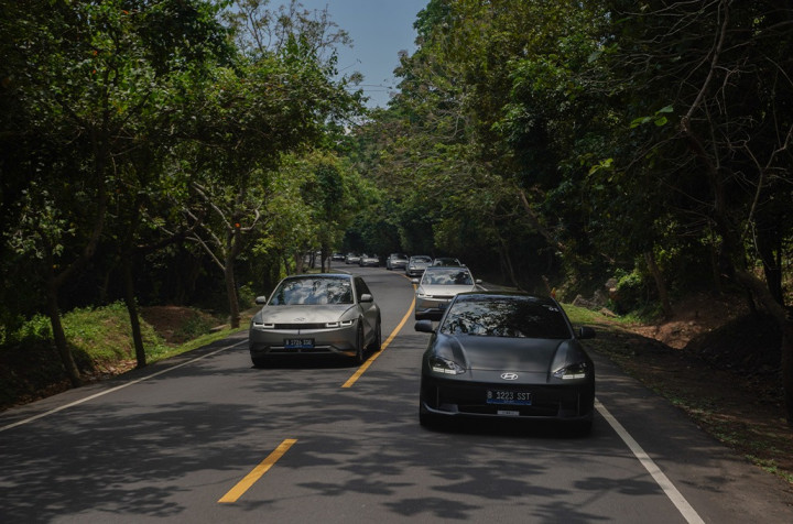 Begini Rasanya Naik Mobil Listrik Ioniq 5 dan 6 Libas Rute Jakarta-Bali