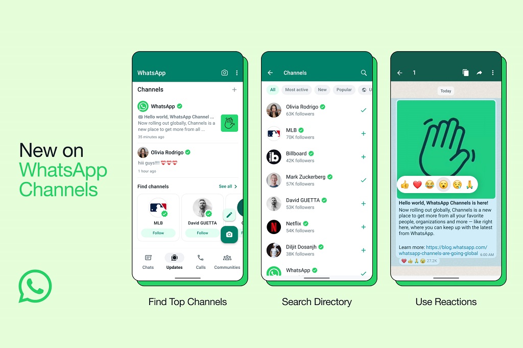 Cara menghilangkan Saluran WhatsApp