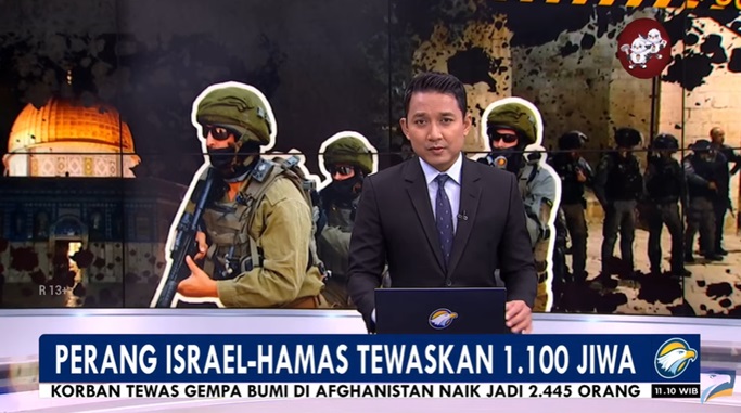 Perang Hamas-Israel Tembus Tewaskan 1.100 Jiwa