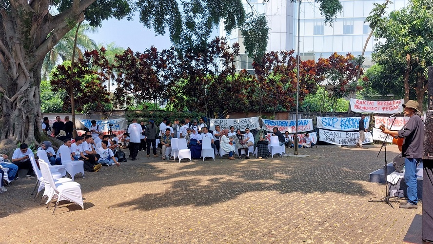 Diskusi Dilarang, Wajah Demokrasi Kian Buruk