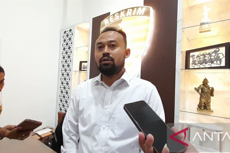 Kasat Reskrim Polresta Jambi Kompol Indar Wahyu Dwi Septiawan, Senin (25/9/2023). ANTARA/Tuyani.