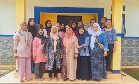 Kegiatan Tim Pelaksana Pemberdayaan Kemitraan Masyarakat (PKM) Budi Luhur di Pandeglang, Banten. Foto: Dok Humas Budi Luhur.