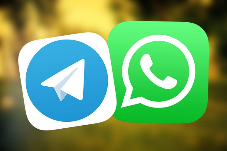 Telegram dan Whatsapp