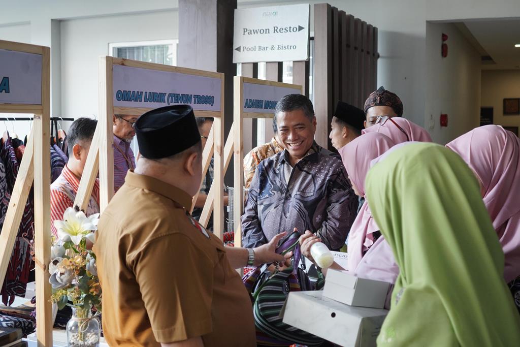 BTN memfasilitasi UMKM untuk dapat menembus pasar global. Foto: dok BTN.